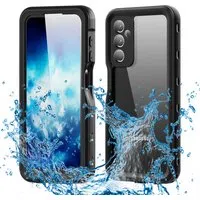 Custodia Waterproof per Samsung Galaxy A25 A256, ShellBox, Nera