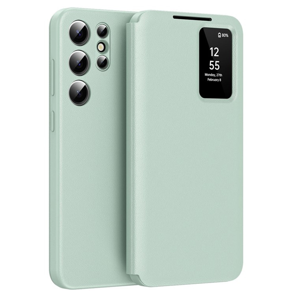 Techsuit Custodia per Samsung Galaxy S25 Ultra S938, Techsuit, SmartView, Verde