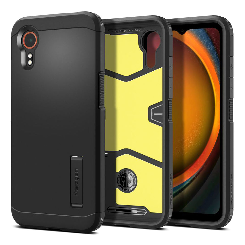 Spigen Custodia per Samsung Galaxy Xcover7 G556, Spigen, Tough Armor, Nera ACS07505
