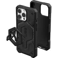 Custodia MagSafe per Apple iPhone 16 Pro Max, Urban Armor Gear, Monarch Pro Carbon Bundle, Nera — 3