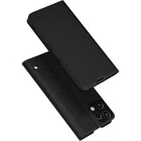 Custodia per Nothing Phone (3a) Lite, Techsuit, Magskin Book, Nera — 3
