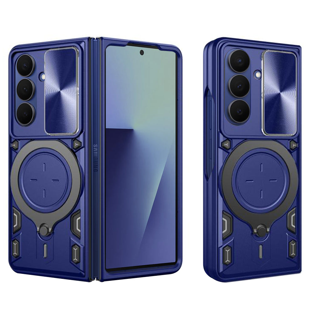 Techsuit Custodia per Samsung Galaxy Z Fold7 F966, Techsuit, CamGuard Pro, Blu