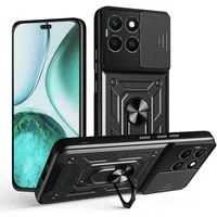 Custodia per Honor X8c, Techsuit, CamShield, Nera — 3