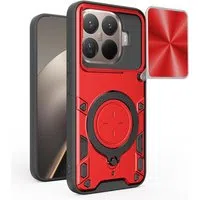 Custodia per Xiaomi 15T Pro, Techsuit, CamGuard Pro, Rossa — 3