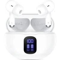 Auricolare Bluetooth Tech-Protect Ultraboost Pro G2, TWS, Bianco — 3