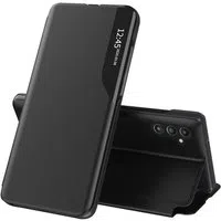 Custodia per Samsung Galaxy A14 A145 / A14 5G A146, Techsuit, eFold, Nera — 3
