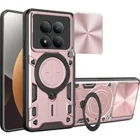 Custodia per Xiaomi Poco M8 Pro / Redmi Note 15 Pro+ 5G, Techsuit, CamGuard Pro, Rosa Dorata — 3