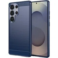Custodia per Samsung Galaxy S25 Ultra S938, Techsuit, Carbonio, Blu — 3