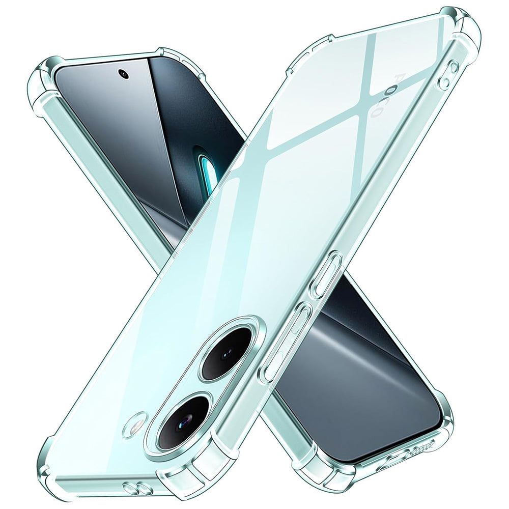 Custodia per Xiaomi Poco X8 Pro, Techsuit, Shockproof Clear, Trasparente