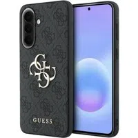 Custodia per Samsung Galaxy A37 5G, Guess, 4G Big Logo, Nera — 3