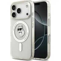 Custodia MagSafe per Apple iPhone 17 Pro Max, Karl Lagerfeld, IML Choupette, Trasparente — 3