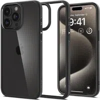 Custodia per Apple iPhone 15 Pro Max, Spigen, Ultra Hybrid, Nera Opaca ACS06570 — 3