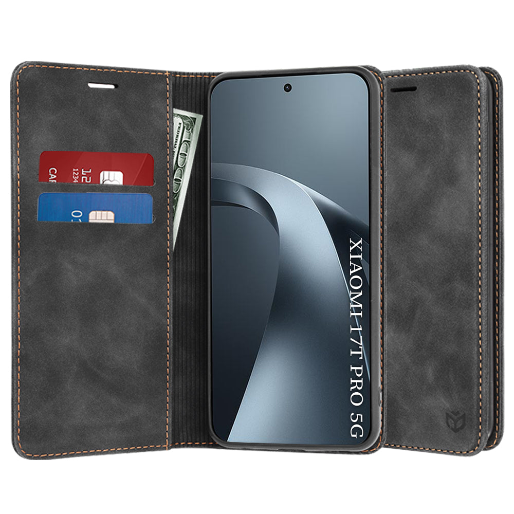 Techsuit Custodia per Xiaomi 17T Pro, Techsuit, Confy, Nera
