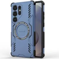 Custodia MagSafe per Samsung Galaxy S25 Ultra S938, Techsuit, ArmorMag, Blu — 3