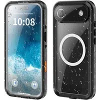 Custodia Waterproof per Apple iPhone 17 Air, ShellBox, Nera — 3