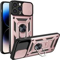 Custodia per Apple iPhone 14 Pro, Techsuit, CamShield, Rosa — 3