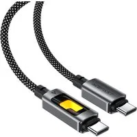 Cavo Dati e Ricarica USB-C - USB-C Acefast C21-03, 60W, 1.2m, Nero — 3