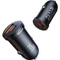 Caricabatterie Auto McDodo CC-2320 Cool, 33W, 3A, 1 x USB-A - 1 x USB-C, Nero — 3