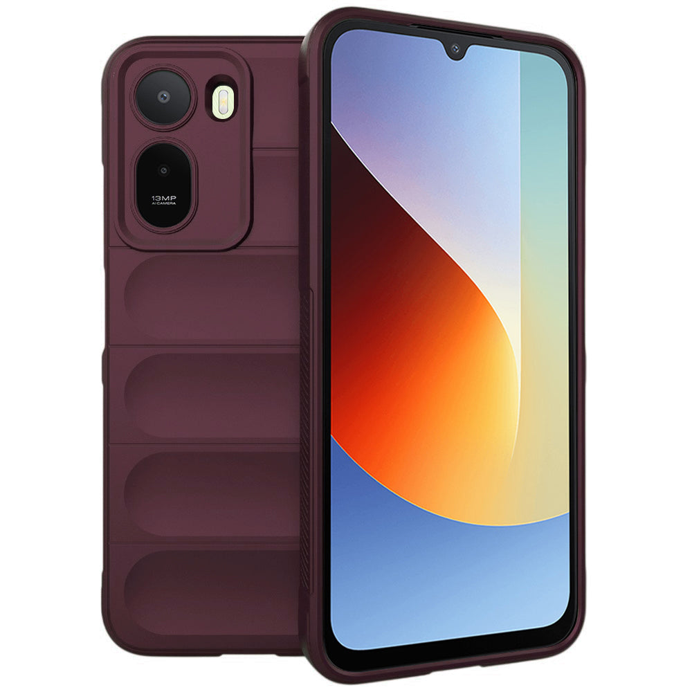 Custodia per Xiaomi Redmi A7 Pro 4G, Techsuit, Magic Shield, Vinaccia