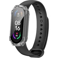 Custodia Techsuit Defense360 Pro per Xiaomi Smart Band 6 / Band 5 / Band 4, Trasparente — 3