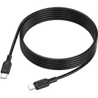 Cavo Dati e Ricarica USB-C - USB-C Borofone BX113 Lenny, 60W, 2m, Nero — 3