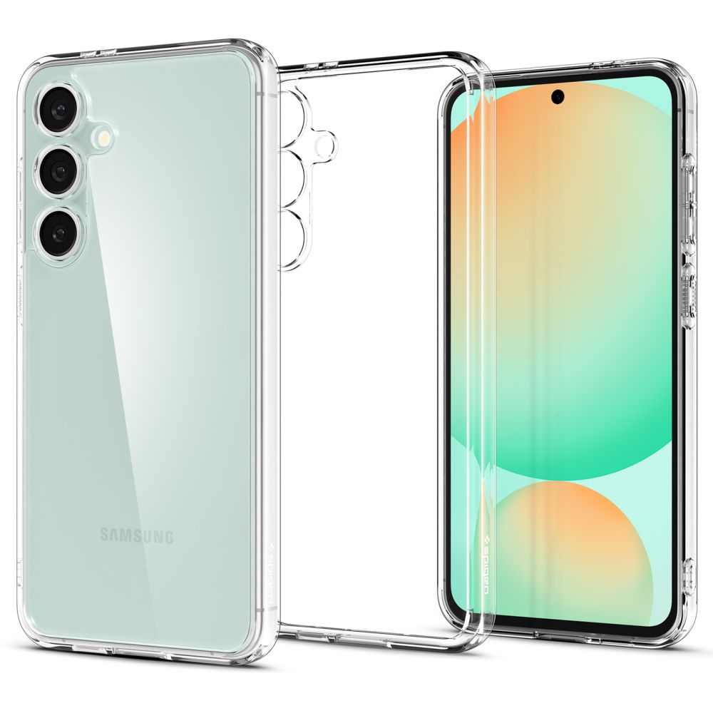 Spigen Custodia per Samsung Galaxy S24 FE S721, Spigen, Ultra Hybrid, Trasparente ACS08620