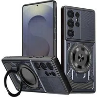 Custodia per Samsung Galaxy S25 Ultra S938, Techsuit, RuggedCam, Blu — 3