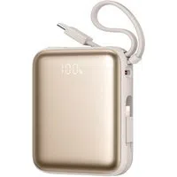 Batteria Esterna Joyroom JR-PBF27, 10000mAh, 22.5W, QC + PD, 1 x Lightning - 2 x USB-C, Dorata — 3