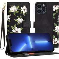 Custodia per Apple iPhone 13 Pro Max, Techsuit, FlipCraft, Nera — 3