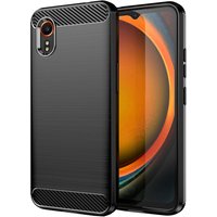 Techsuit Custodia per Samsung Galaxy Xcover7 G556, Techsuit, Carbonio, Nera — 2