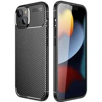 Custodia per Apple iPhone 17, OEM, Carbon Enviro, Nera — 3