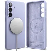 Custodia MagSafe per Samsung Galaxy S26 Plus S947, Ringke, Silicone, Viola — 3