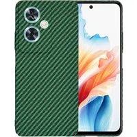 Custodia per OnePlus Nord N30 SE / Oppo A79, Techsuit, Carbonite FiberShell, Verde — 3