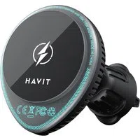 Caricabatterie Auto Wireless HAVIT W3036, 15W, 1.67A, Nero — 3
