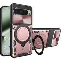 Custodia per Google Pixel 10 Pro / 10, Techsuit, CamGuard Pro, Rosa Dorato — 3