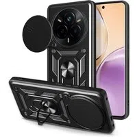 Custodia per Realme 14 Pro, Techsuit, CamShield, Nera — 3