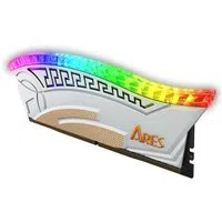 Memoria RAM Dato Ares Armor, DDR4, RGB, 8GB, 3600Mhz, CL18, Bianca AMRGB1G88G36W — 3