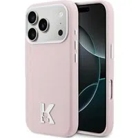 Custodia MagSafe per Apple iPhone 17 Pro Max, Karl Lagerfeld, Karl Head Logo, Rosa — 3