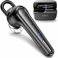 Auricolare Bluetooth Techsuit Voicera CB3, A2DP, Nero — 3