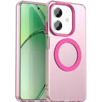 Custodia MagSafe per Oppo A3 4G / A3 5G, Techsuit, CandyCase, Rosa — 3
