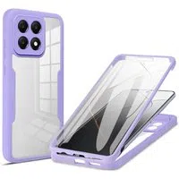 Custodia per Xiaomi Poco F6 Pro, Techsuit, ColorVerse 360, Viola — 3