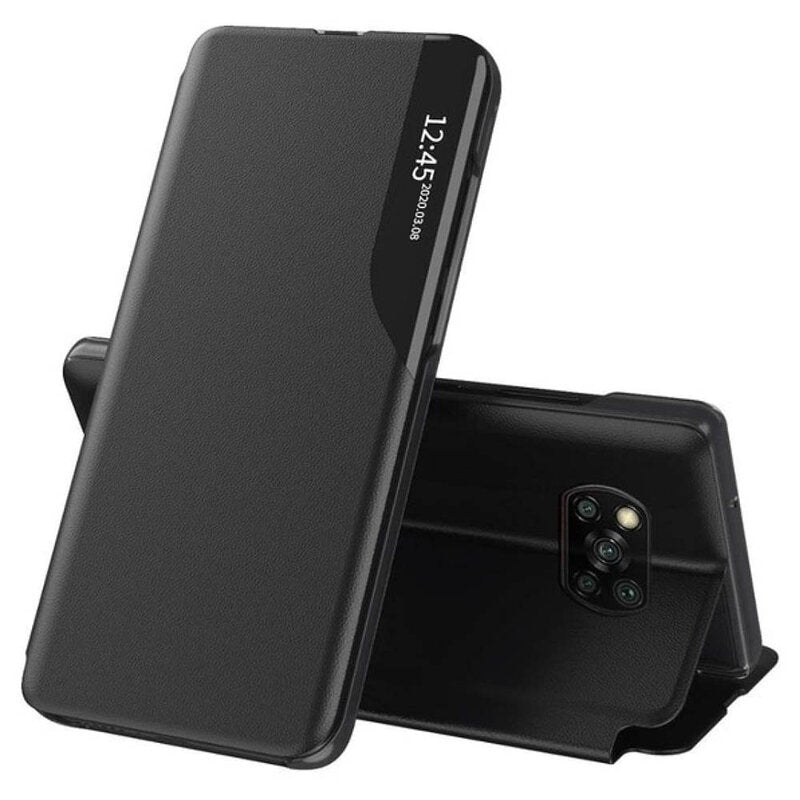 Custodia per Xiaomi Poco X3 Pro / X3 NFC / X3, Techsuit, eFold, Nera
