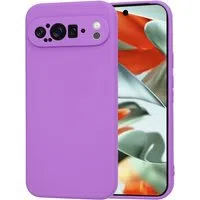 Custodia per Google Pixel 9 Pro XL, Techsuit, SoftFlex, Viola — 3