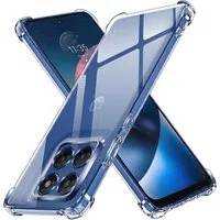 Custodia per Motorola Moto G47 / G37 Power / G37, Techsuit, Shockproof Clear, Trasparente — 3