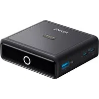 Caricabatterie Stazione Anker per batteria esterna Prime, 100W, 5A, 1 x Pogo Pin - 1 x USB-C - 2 x USB-A, Nero A1902311 — 3
