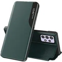 Custodia per Samsung Galaxy A23 5G A236 / A23 A235, Techsuit, eFold, Verde Scuro — 3