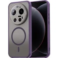 Custodia MagSafe per Xiaomi 17 Ultra, Techsuit, HaloFrost II, Viola — 3