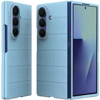 Custodia per Samsung Galaxy Z Fold7 F966, Techsuit, Magic Shield, Blu — 3