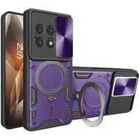 Custodia per OnePlus 13R, Techsuit, CamGuard Pro, Viola — 3