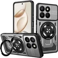 Custodia per Honor 400 Smart 4G / X7d 4G / 400 Smart 5G, Techsuit, RuggedCam, Grigia — 3